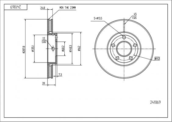 Hart 241 069 - Discofreno autozon.pro