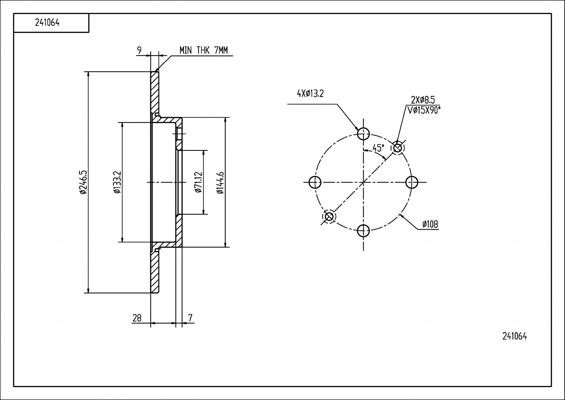 Hart 241 064 - Discofreno autozon.pro