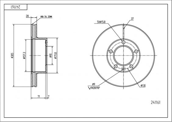 Hart 241 161 - Discofreno autozon.pro