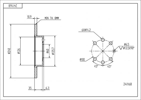 Hart 241 168 - Discofreno autozon.pro