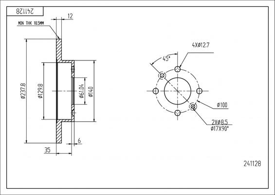 Hart 241 128 - Discofreno autozon.pro