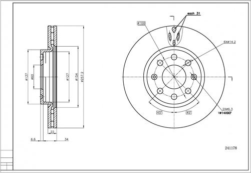 Hart 241 178 - Discofreno autozon.pro