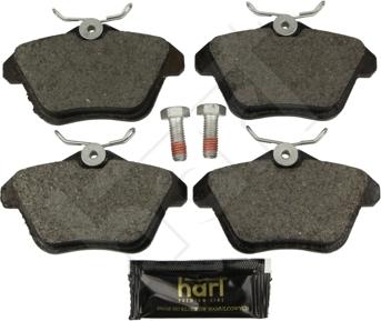 Hart 248 995 - Kit pastiglie freno, Freno a disco autozon.pro