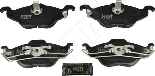 Hart 248 948 - Kit pastiglie freno, Freno a disco autozon.pro