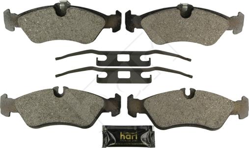 Hart 248 942 - Kit pastiglie freno, Freno a disco autozon.pro