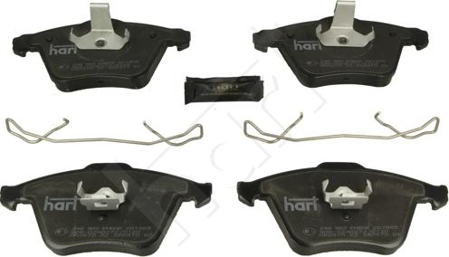 Hart 248 983 - Kit pastiglie freno, Freno a disco autozon.pro