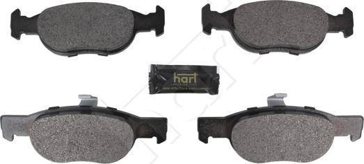 Hart 248 932 - Kit pastiglie freno, Freno a disco autozon.pro