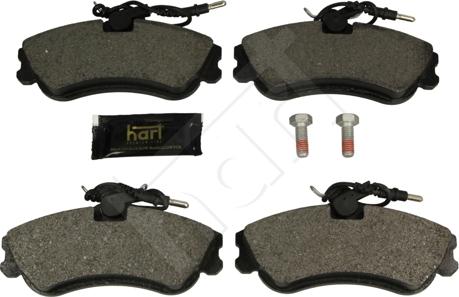 Hart 248 860 - Kit pastiglie freno, Freno a disco autozon.pro