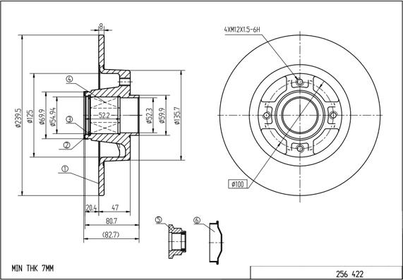 Hart 256 422 - Discofreno autozon.pro