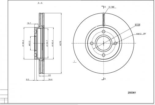 Hart 250 361 - Discofreno autozon.pro