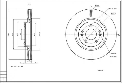 Hart 250 339 - Discofreno autozon.pro