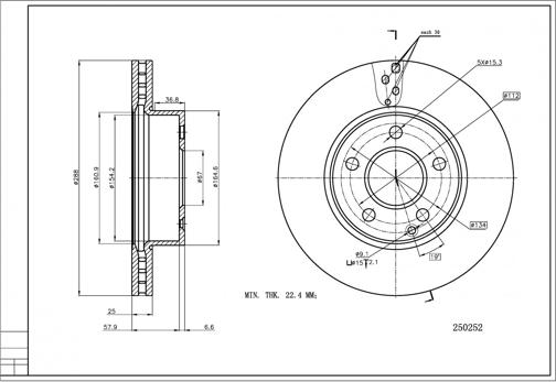 Hart 250 252 - Discofreno autozon.pro