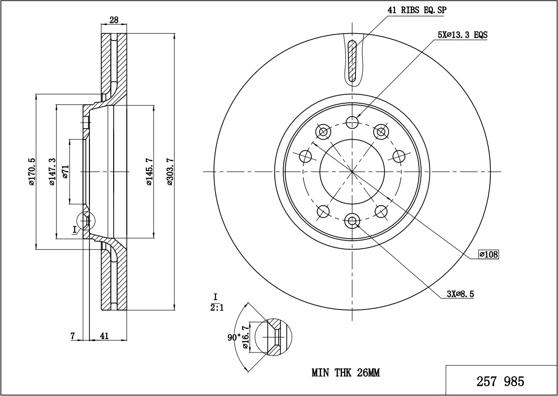 Hart 257 985 - Discofreno autozon.pro