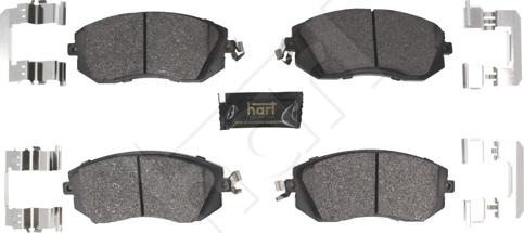 Hart 261 806 - Kit pastiglie freno, Freno a disco autozon.pro