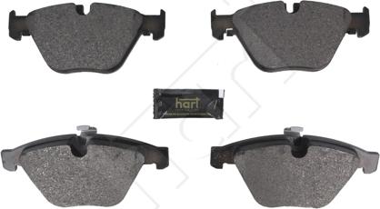 Hart 261 785 - Kit pastiglie freno, Freno a disco autozon.pro