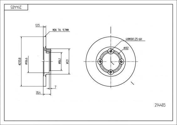 Hart 214 405 - Discofreno autozon.pro