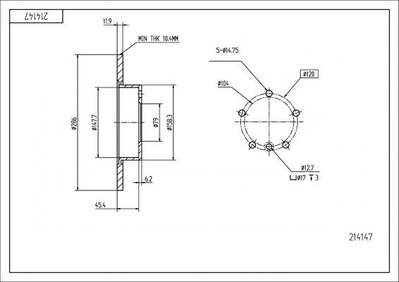 Hart 214 147 - Discofreno autozon.pro