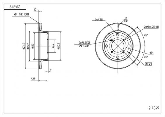 Hart 214 349 - Discofreno autozon.pro