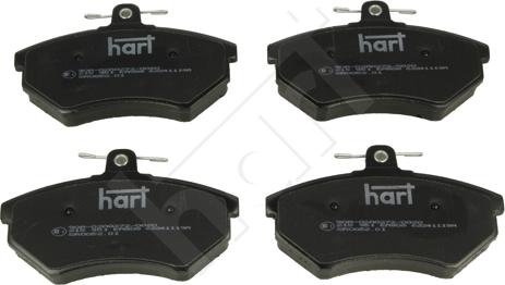 Hart 215 951 - Kit pastiglie freno, Freno a disco autozon.pro