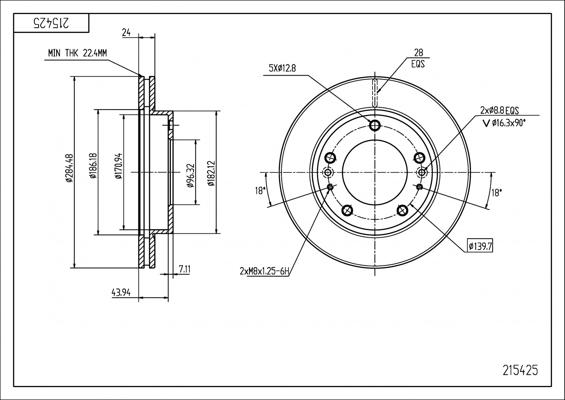 Hart 215 425 - Discofreno autozon.pro