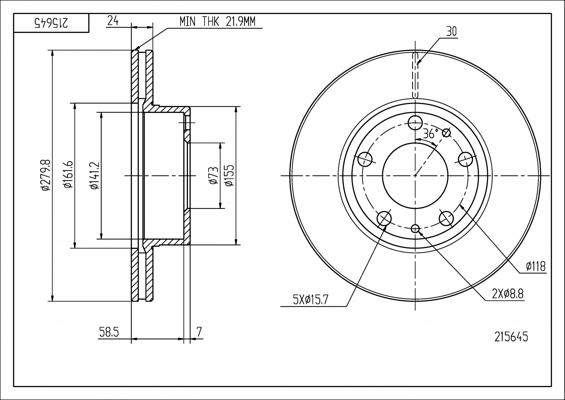 Hart 215 645 - Discofreno autozon.pro