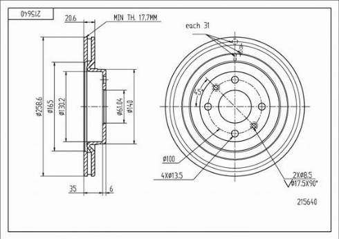 Hart 215 640 - Discofreno autozon.pro