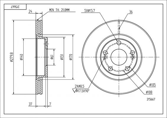 Hart 215 667 - Discofreno autozon.pro