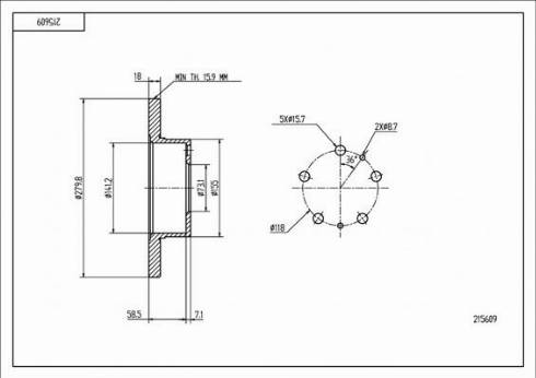 Hart 215 609 - Discofreno autozon.pro