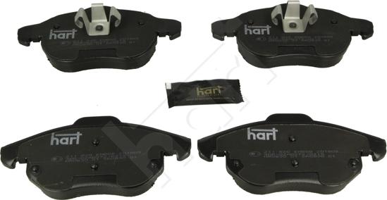 Hart 211 820 - Kit pastiglie freno, Freno a disco autozon.pro