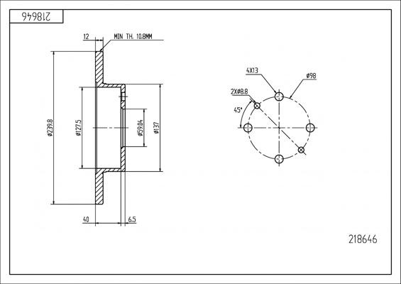 Hart 218 646 - Discofreno autozon.pro