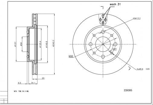 Hart 239 385 - Discofreno autozon.pro