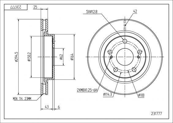 Hart 231 777 - Discofreno autozon.pro