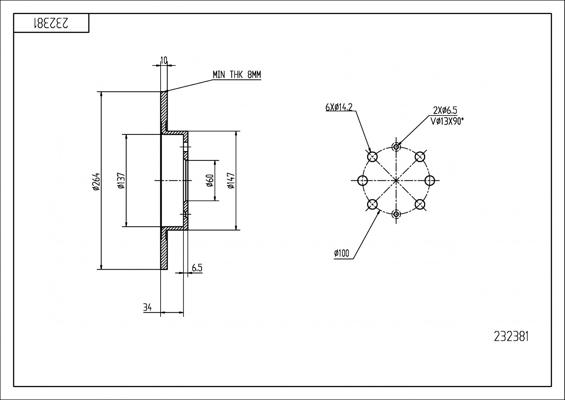 Hart 232 381 - Discofreno autozon.pro