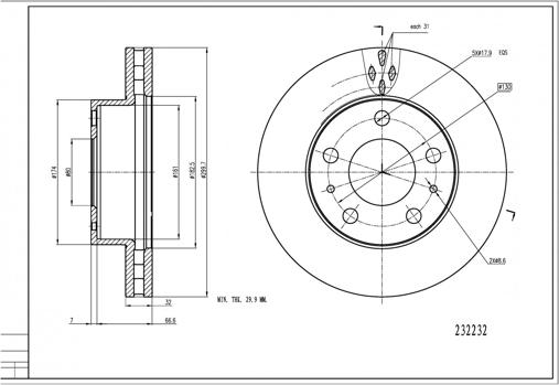 Hart 232 232 - Discofreno autozon.pro