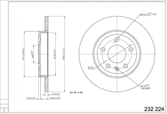 Hart 232 224 - Discofreno autozon.pro