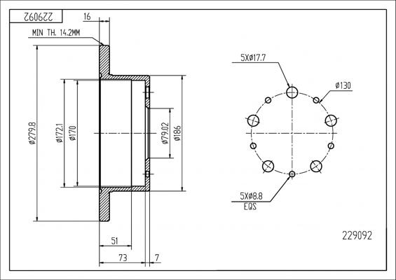 Hart 229 092 - Discofreno autozon.pro