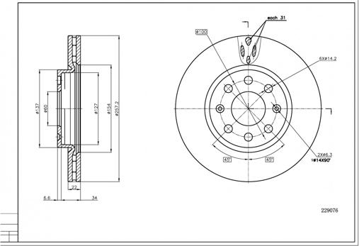 Hart 229 076 - Discofreno autozon.pro