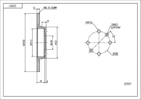 Hart 229 071 - Discofreno autozon.pro