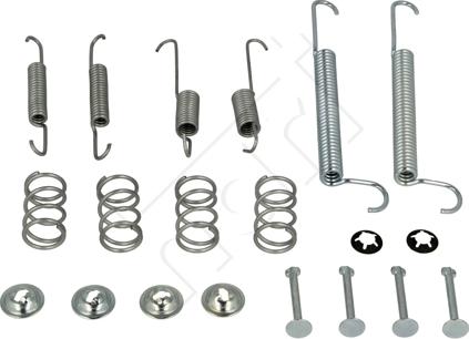 Hart 224 654 - Kit accessori, Ganasce freno autozon.pro