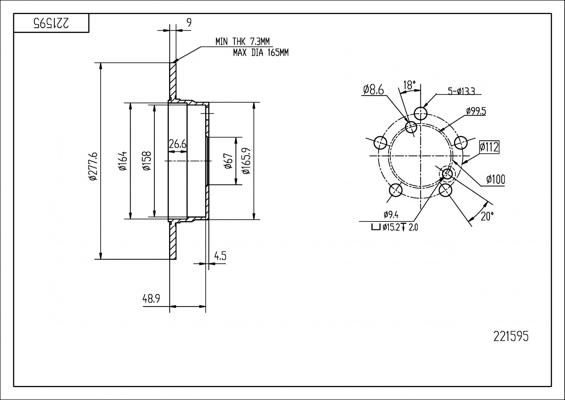 Hart 221 595 - Discofreno autozon.pro