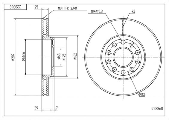 Hart 228 868 - Discofreno autozon.pro