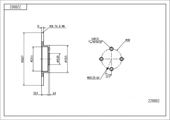 Hart 228 882 - Discofreno autozon.pro