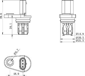 HC-Cargo 150996 - Sensore, Posizione albero a camme autozon.pro