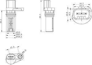 HC-Cargo 150958 - Generatore di impulsi, Albero a gomiti autozon.pro