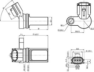 HC-Cargo 150687 - Sensore, Posizione albero a camme autozon.pro