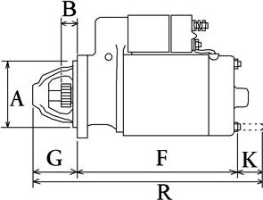 HC-Cargo 110394 - Motorino d'avviamento autozon.pro