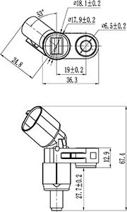 HC-Cargo 181855 - Sensore, N° giri ruota autozon.pro