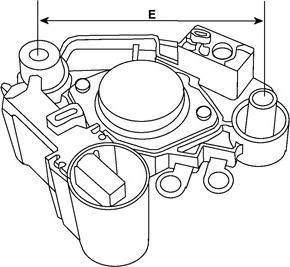 HC-Cargo 135434 - Regolatore alternatore autozon.pro