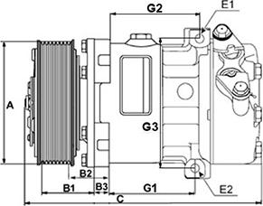 HC-Cargo 240922 - Compressore, Climatizzatore autozon.pro