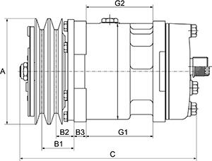 HC-Cargo 240413 - Compressore, Climatizzatore autozon.pro